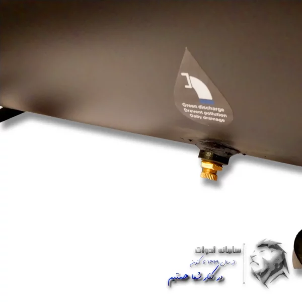 کمپرسور باد سایلنت 50 لیتری ویوارکس تصویر پیچ تخلیه