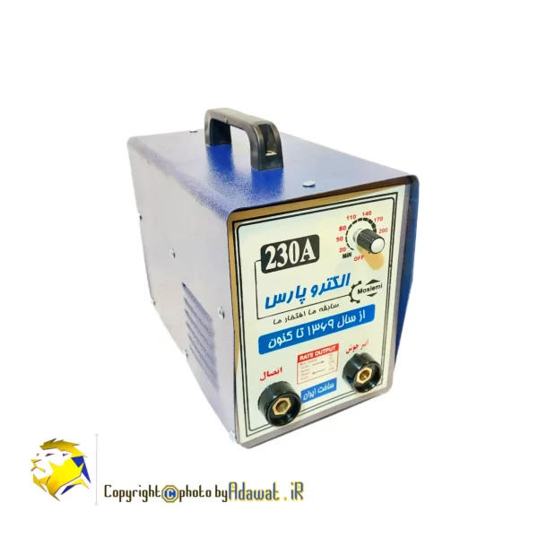 دستگاه جوشکاری 230 آمپر الکتروپارس مدل VT-230S