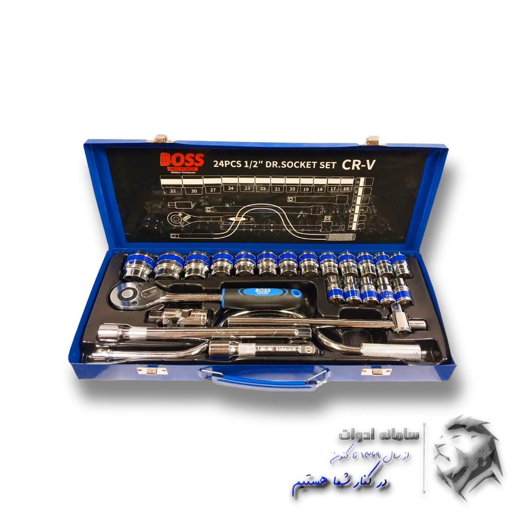 جعبه آچار بکس 24 پارچه تصویر معرفی