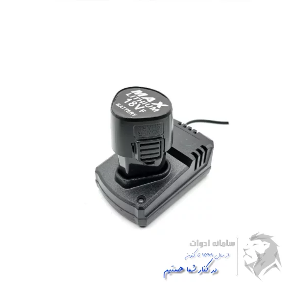 شارژر باتری لیتیومی مخصوص دریل شارژی مدل spad-x18v | در حین کار