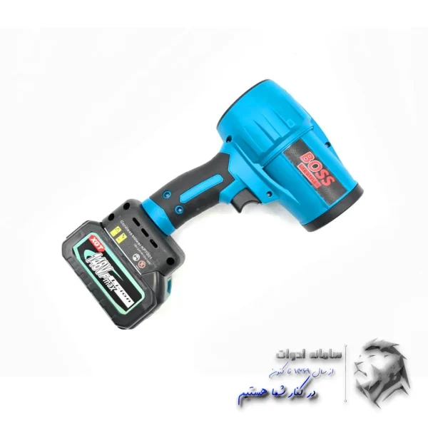 بلوور دمنده و جت فن شارژی از سمت چپ