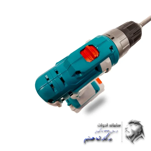 تصویر دکمه گیربکس دو حالت دریل شارژی دو باتری توتال