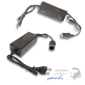 مبدل برق شهری به 12 ولت خودرو تصویر معرفی