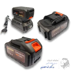 باتری دریل شارژی لیتیومی 10 سلول تصویر معرفی