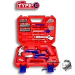 سبد خرید 4 ست ابزار و پبچ گوشتی شارژی ام تاپ تصویر معرفی