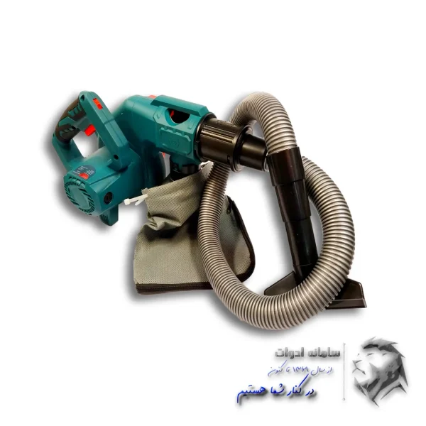 بلوور جاروبرقی صنعتی باس با کیسه و لوله خرطومی از سمت چپ