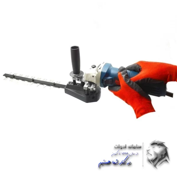 تبدیل مینی فرز به شماد زن تصویر در دست