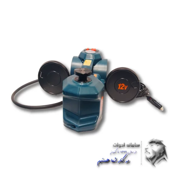 کیت پنچرگیری سه کاره برق شهری باس از روبرو