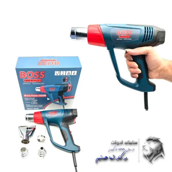 سشوار صنعتی 3000 وات دیمردار باس تصویر معرفی