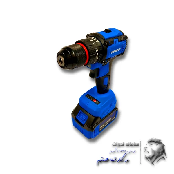 کیت 3 عددی دریل چکشی ، بتن کن و فرز شارژی براشلس ویوارکس مدل VR-K003