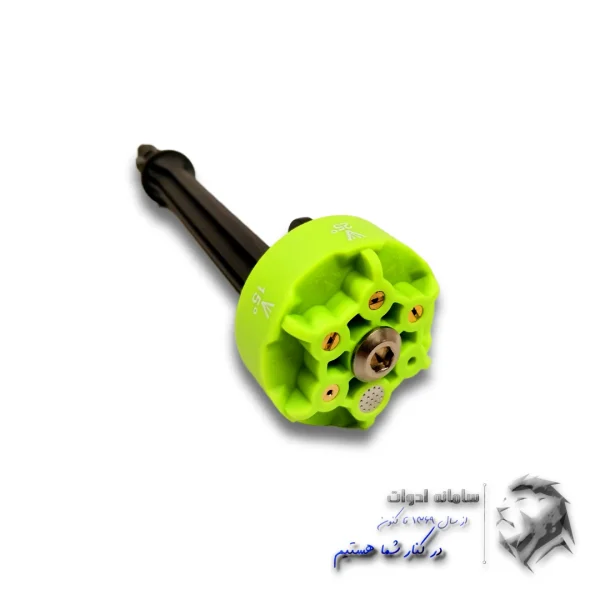 لانس 6 حالته کارواش شارژی دو باطری راویکس از روبرو