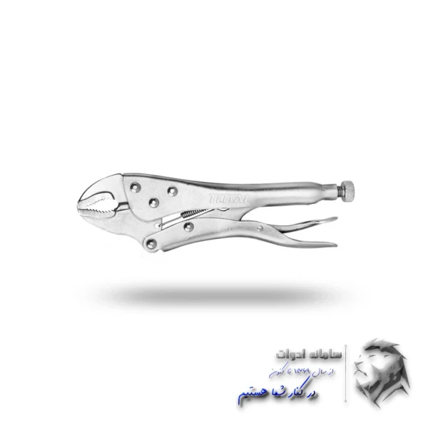 تصویر انبر قفلی صنعتی 10 اینچ توتال از روبرو