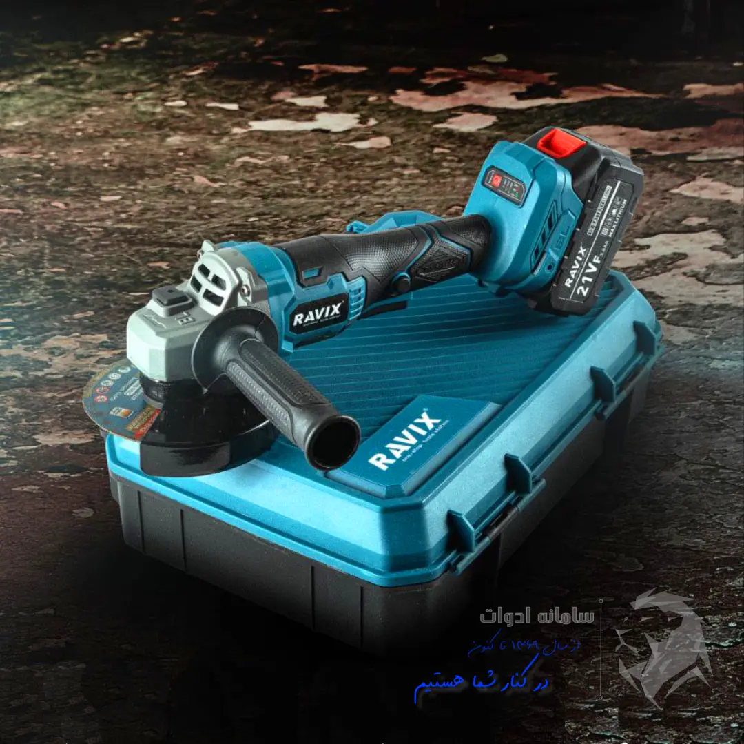 فرز شارژی براشلس دو باتری راویکس تصویر معرفی