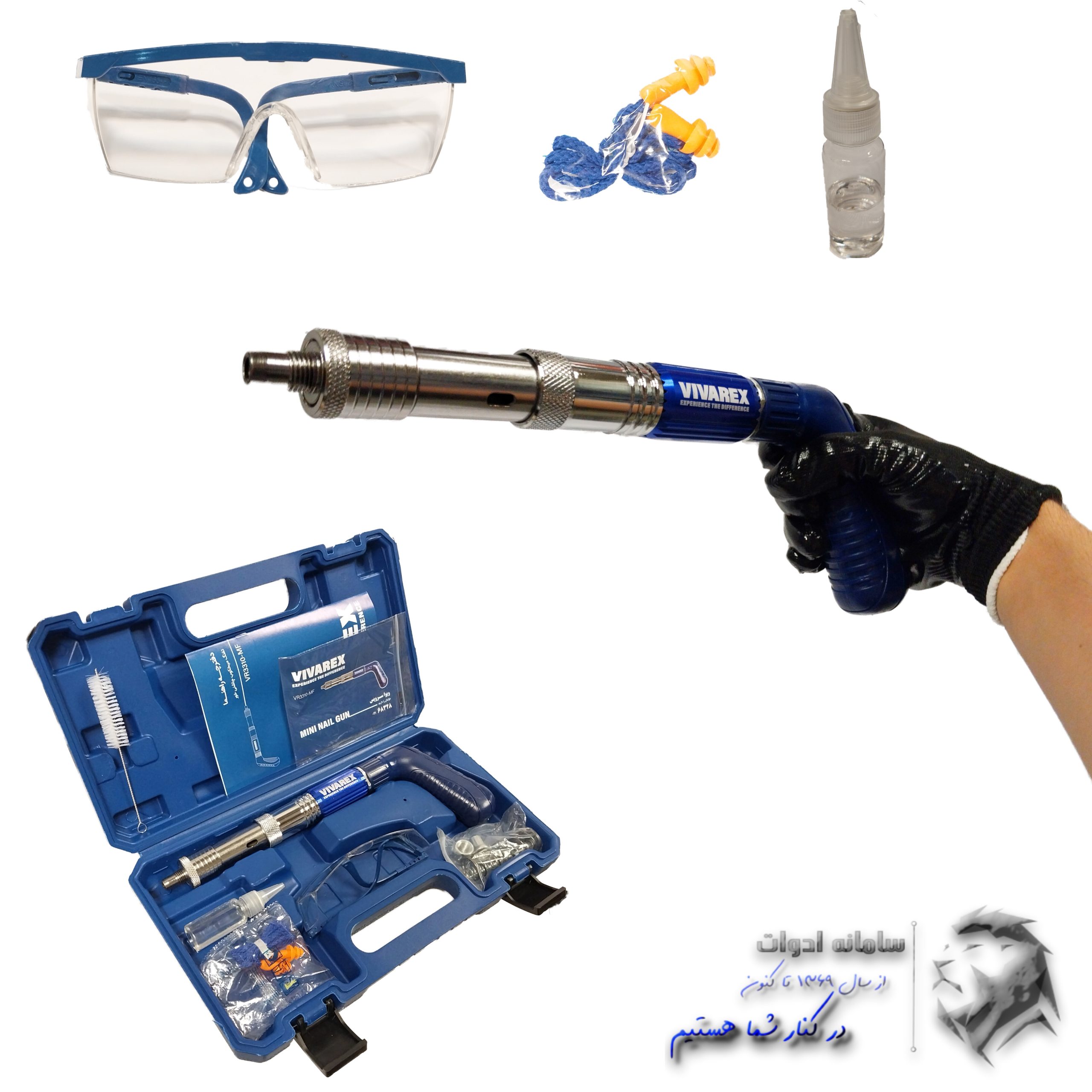 میخکوب دستی تمام فلزی ویوارکس تصویر معرفی