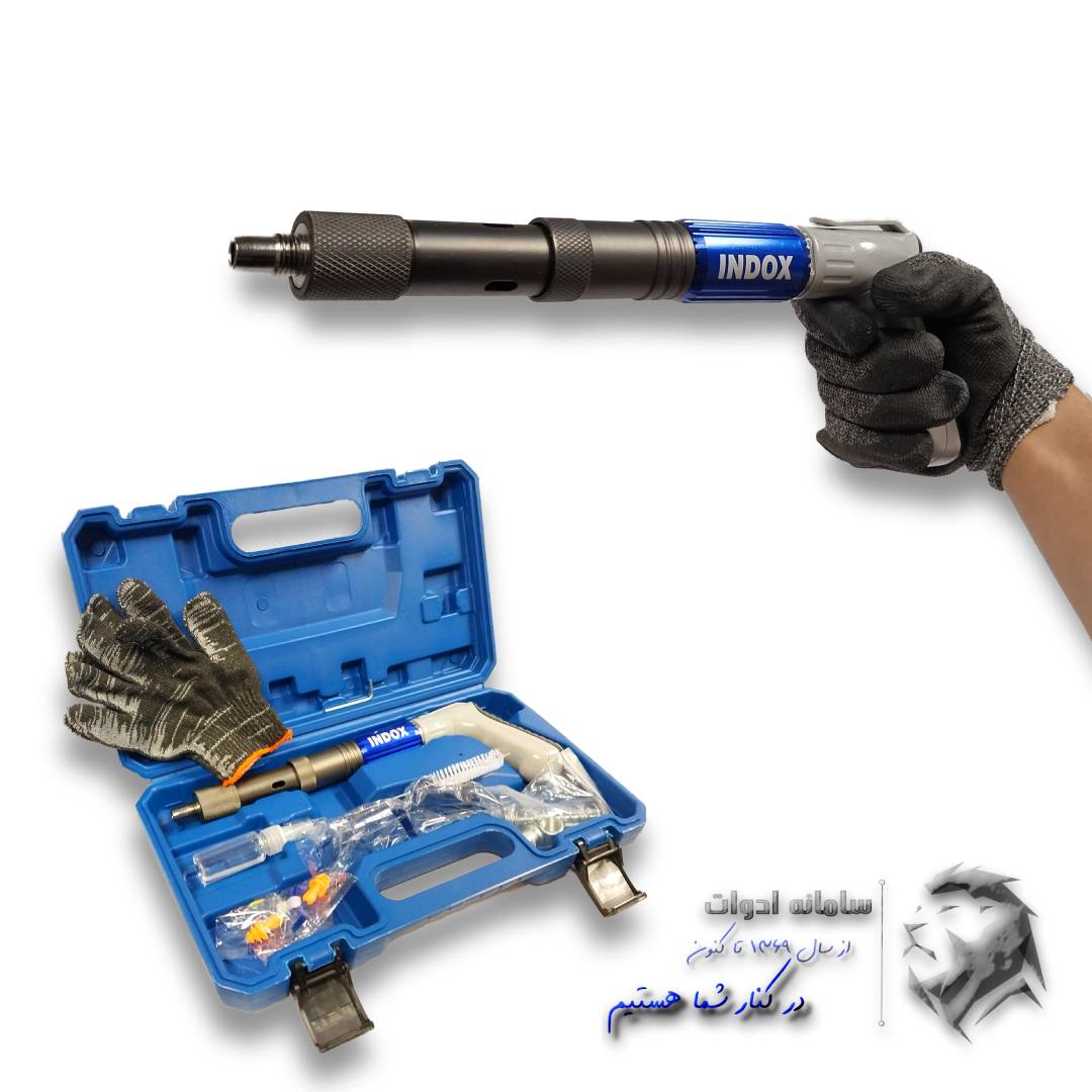 میخکوب دستی صنعتی اینداکس تصویر معرفی